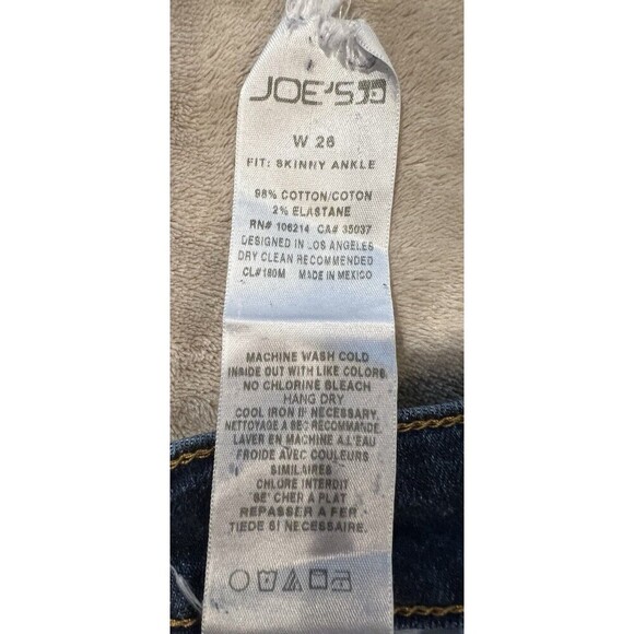 Joe’s skinny ankle women’s blue jeans denim size 28 - Picture 6 of 6